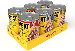 Josera Meat Lovers Menu Multipack | Nassfutter für Hunde | hoher Fleischanteil | getreidefrei | Alleinfuttermittel | 6x400g product image