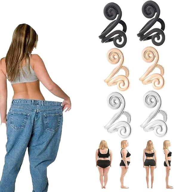 Zunis Acupressure Sli-mming Earrings,Magnetic Acupressure Sli-mming Earrings,Non Piercing Acupressure Earrings for Weight Loss Earrings for Women Men