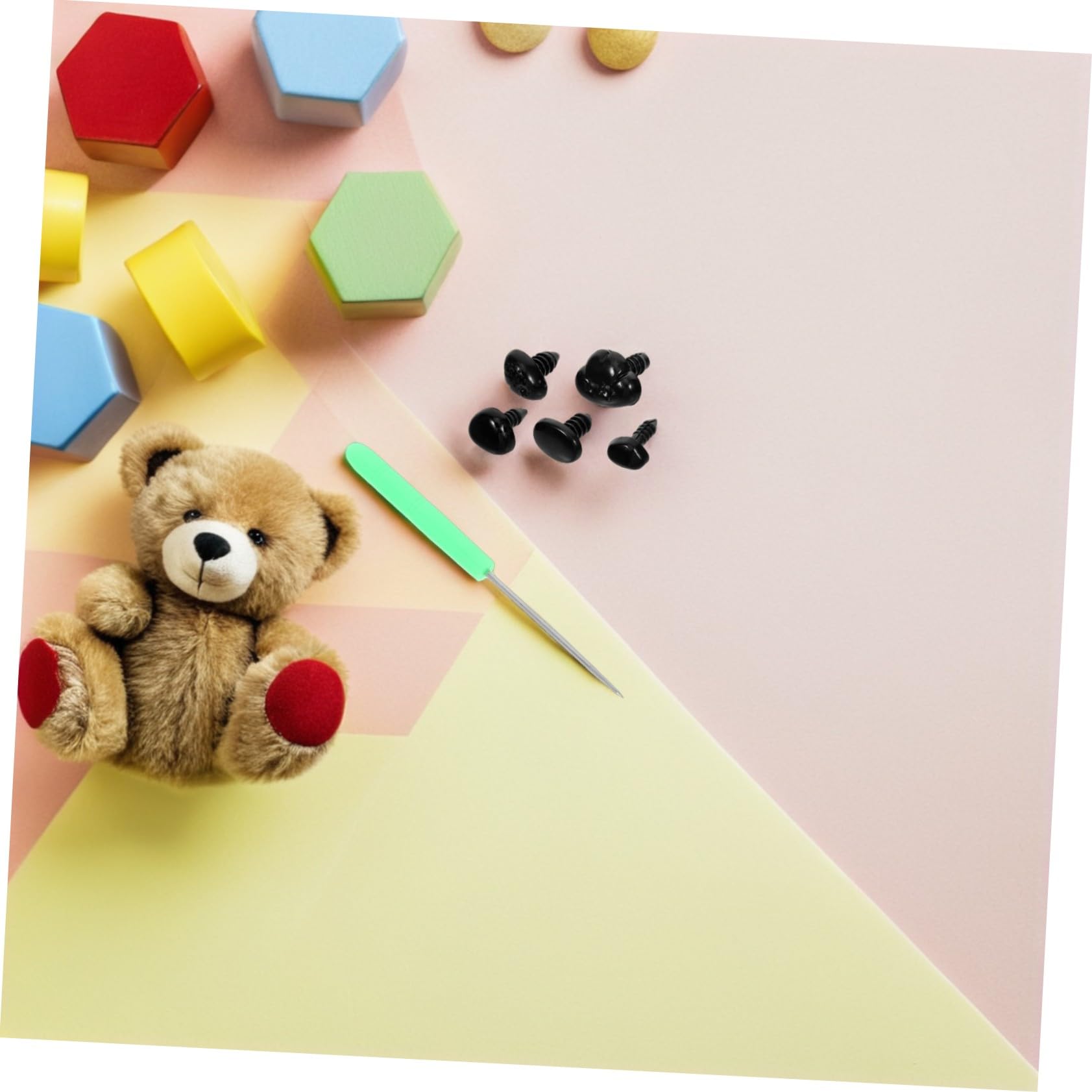 Occhi di Sicurezza per Pupazzi Strumento Preciso in Plastica e Metallo per Amigurumi