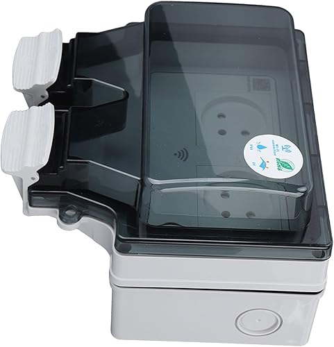 Enchufe impermeable inteligente WiFi, impermeable IP66, estándar de Israel, 16A 110 a 250V, conexión WiFi, control de voz, control de aplicación,