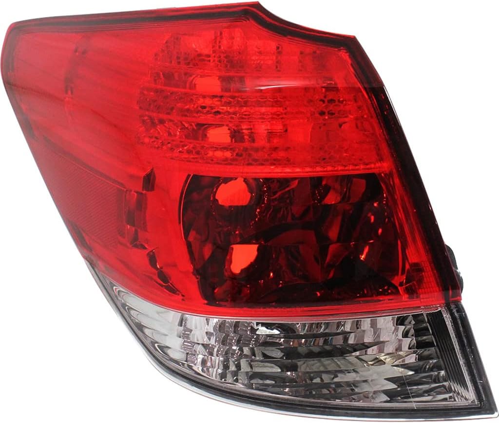 CarLights360 For 2010-2014 Subaru Outback Rear Tail Light Driver Side Assembly Unit SU2804105 Lens/Housing Only| 84912AJ10A