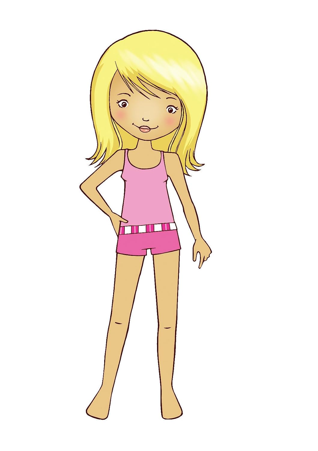 Back to School Sticker Paper Dolls (Dover Little Activity Books: Fashion) image 4