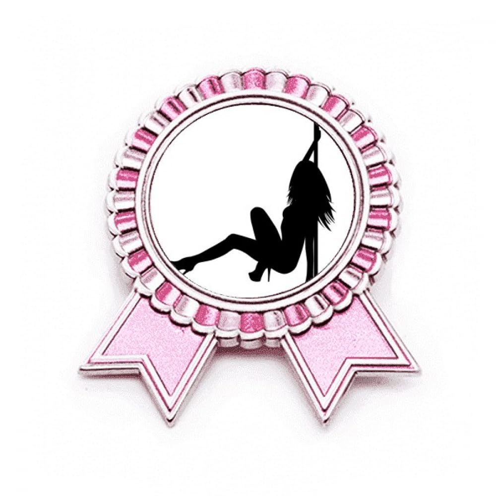 Broche rose pour danseuse de pole dance en métal cadeau idéal - 4