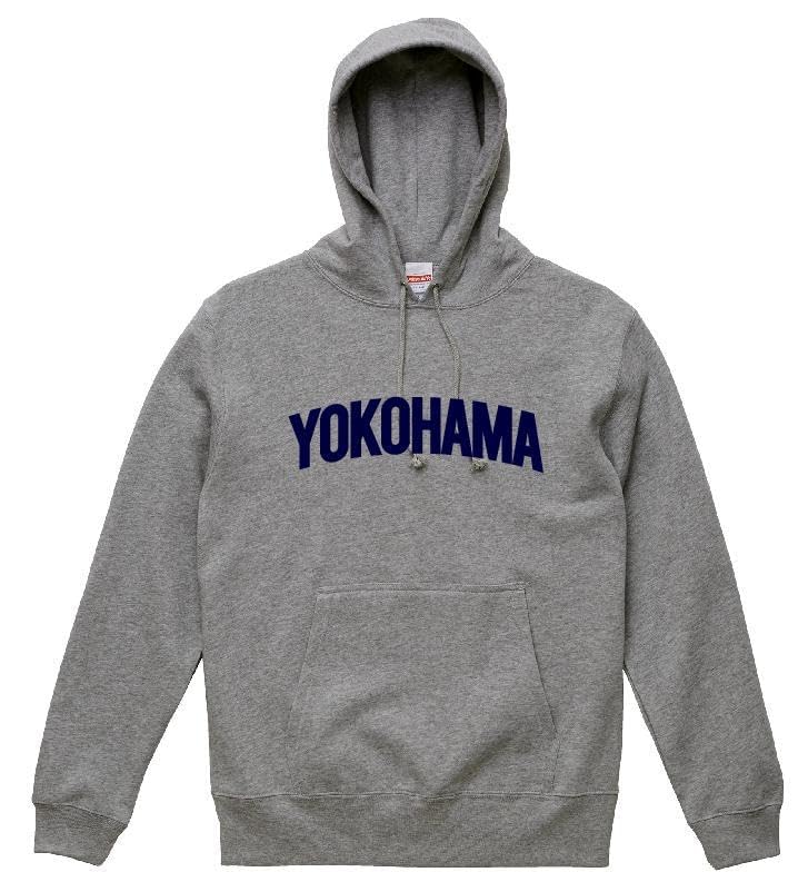 YOKOHAMA ユニフォーム(練習着) グレー Amazon.co.jp: LYOKOHAMAユニフォーム風パーカー グレー 横浜