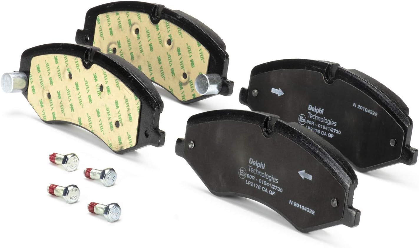 DELPHI Fren Balatası Ön Land Rover Discovery IV 3.0/5.0 09, Discovery V 2.0/3.0 16, Range Rover III 3.6 06-12, Range Rover IV 2.0/3.0/5.0 17, Defender 2.0/3.0 13 LP2176