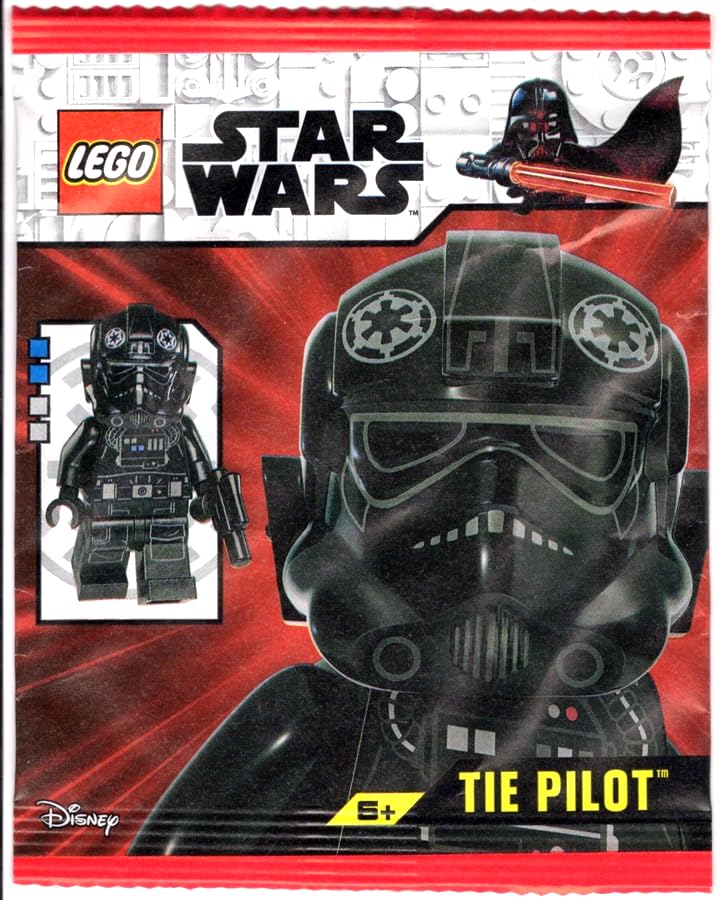LEGO Star Wars TIE Pilot Minifigure Paper Bag Set 912410