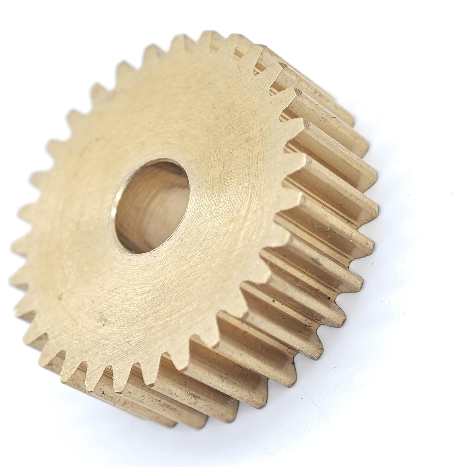 0.6M 112T Flat Spur Gear 5mm Thickness Straight Teeth Pinion 0.6 Module 112 Teeth Cylindrical Gear Mechanical(4mm bore)