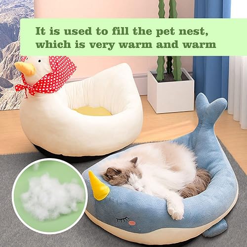 Miniatura 6 de Relleno de fibra de poliéster de 7.05 oz7 onzas, relleno de fibra de poliéster de alta calidad, relleno de pelusa de relleno de alta resistencia