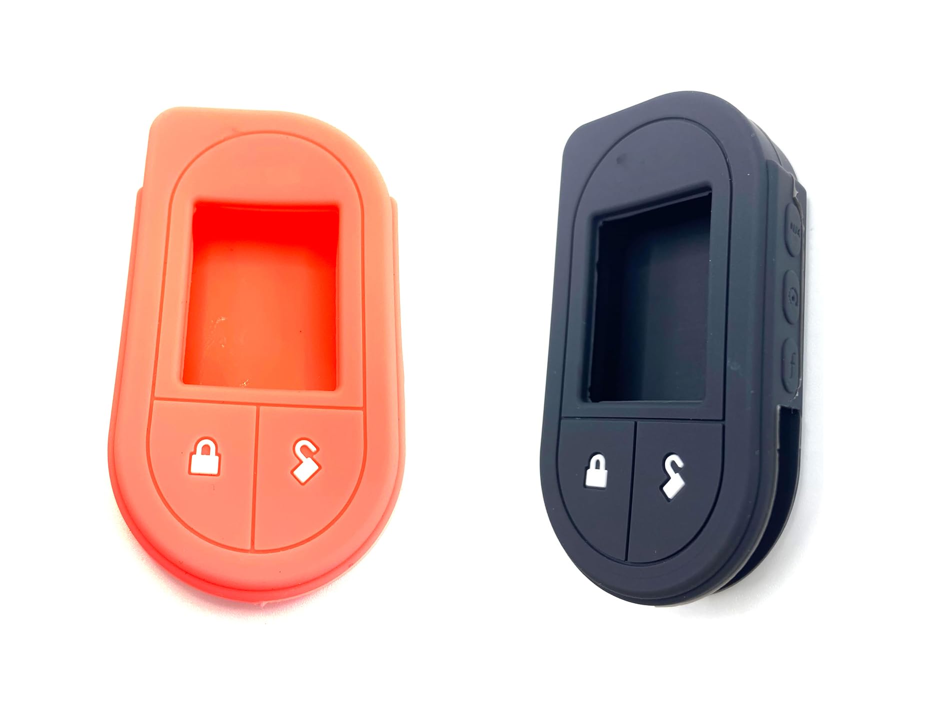 Custodia In Silicone Per Telecomando Viper: 2 Pezzi, Color Arancione E Nero, Compatibile Con Modelli 7756V, 7752V, 5706, Ecc. - Impermeabile E Durevole