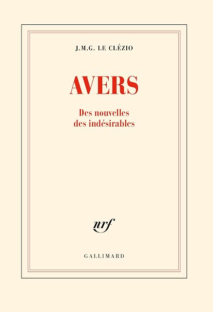 Portada de Avers: Des Nouvelles des Indésirables