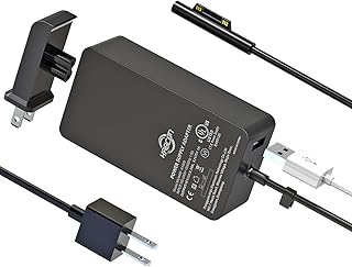 Surface Pro Surface Laptop Charger[UL Certified Updated Version]44W 15V 2.58A Power Supply Compatible Microsoft Surface Pro 6 Pro 7 Pro 4 Pro 3 Pro X,Surface Laptop 1/2/3/4/Go,Surface Go,Surface Book