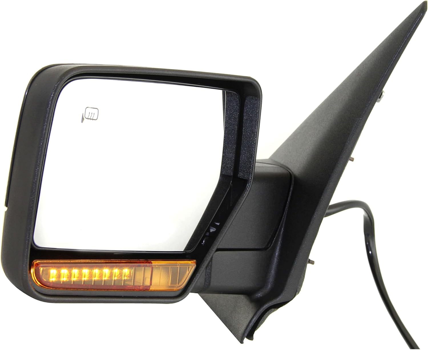 Garage-Pro Driver Side Power Heated Side View Mirror For Ford Expedition 2007-2011 With Signal Light, Memory, Puddle Lamp Textured