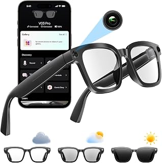 articulo Gafas Inteligentes con Cámara y Bluetooth, 8 Mpx, HD 1200p