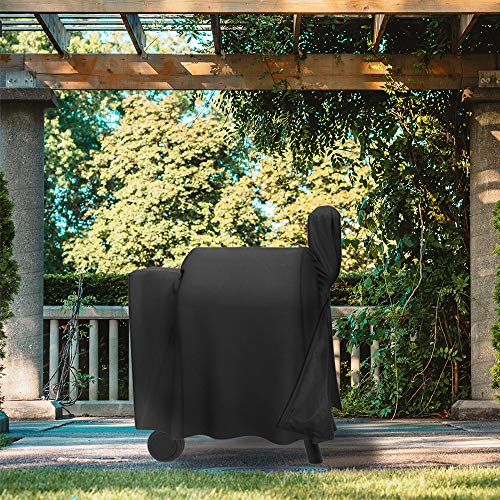 Shinestar Upgraded Grill Cover For Traeger Pro Series 575/22, Lil Tex Elite, Eastwood, Durable & Waterproof, Special Zipper Design, Easy To Put On And Take Off #TOP6