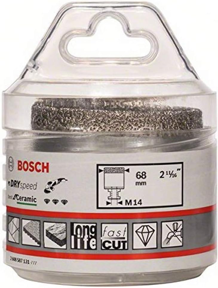 Punta Diamantata Bosch Professional EasyDry 6mm - Per Forare Piastrelle E Gres Porcellanato - Foto 8