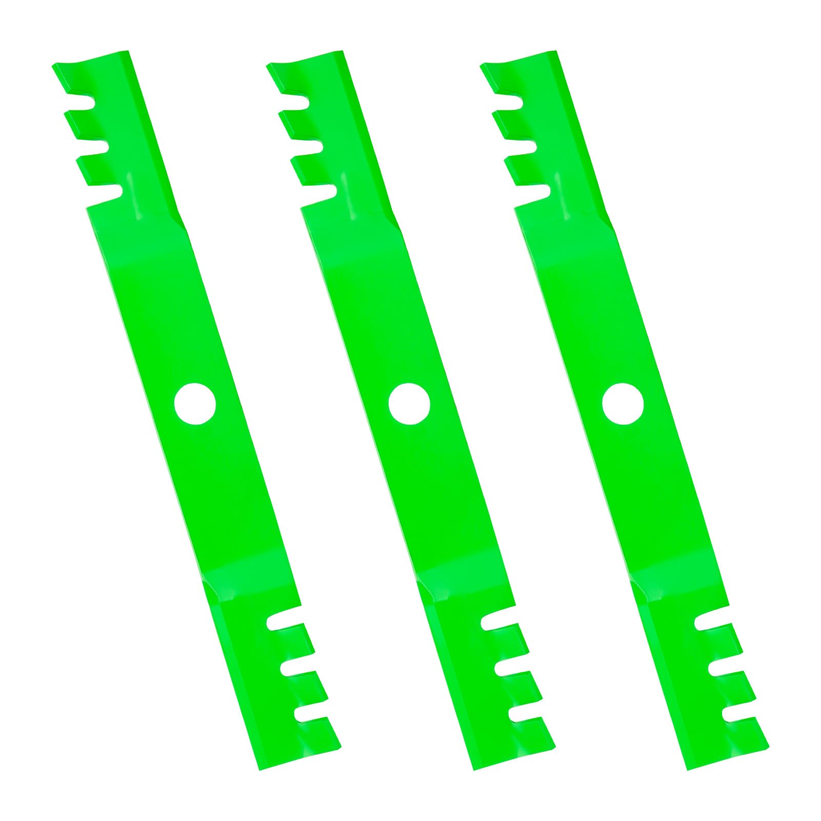 Lame per tosaerba dentate per pacciamatura adatte per 70000-00602 70000-25001 76539-34330 per Kubota B1550 B1750 F2560E F3060 G1900 G2000 RC60B-21 Lawn Trans attori con 15 Piani tosaerba da 2,4 cm, 3
