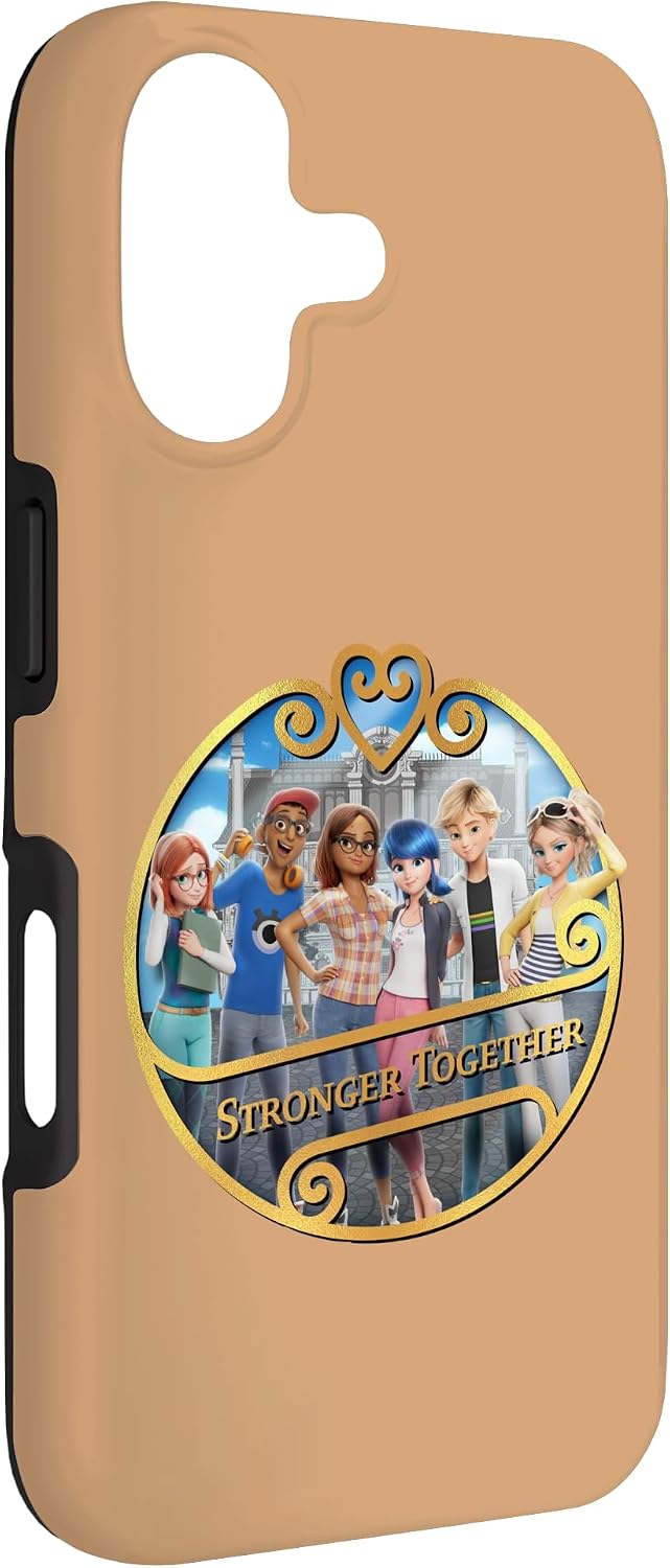 Miraculous Ladybug and Cat Noir The Movie Stronger Together Case for iPhone 17