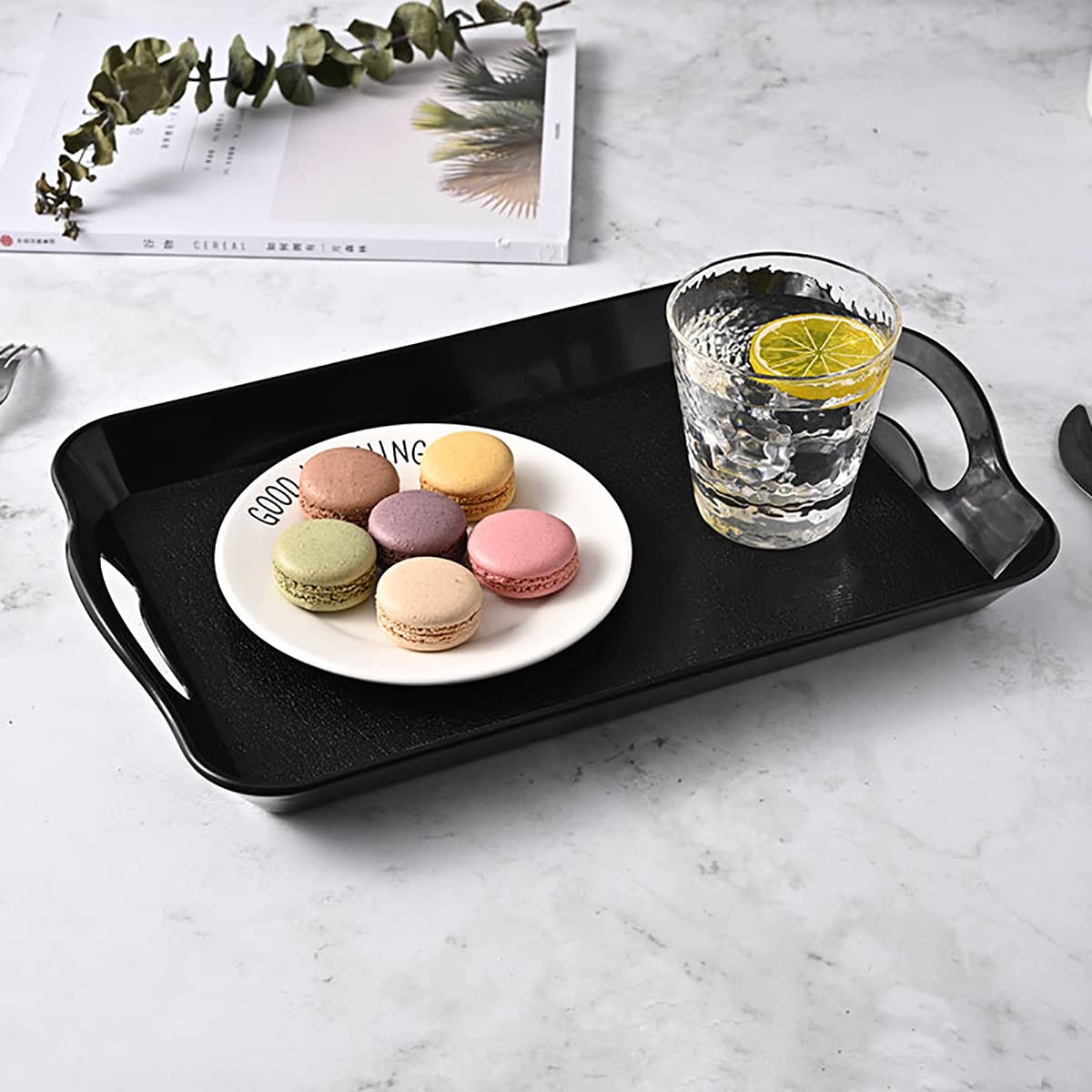 インテリアトレイ ブラック プラスチック Amazon｜ランチョン トレー プラスチック製 トレー お盆 トレイ