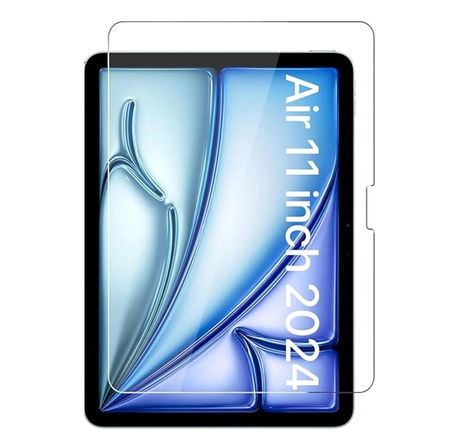 Premium Tempered Glass Screen Protector for iPad Air 11 inch M2 2024 / iPad Air 11 inch M3 2025 [Anti-Scratch] & [9H Surface Hardness] – Pack of 2