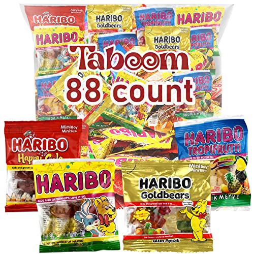 Haribo Mixed Gummies Pack – 88 Ct Of Halloween Candy – Premium Candy Variety Pack With Delicious Flavors – Multi-Shaped Bulk Candy For Trick-Or-Treat – Fruity, Eye-Catching, And Tasteful #TOP23