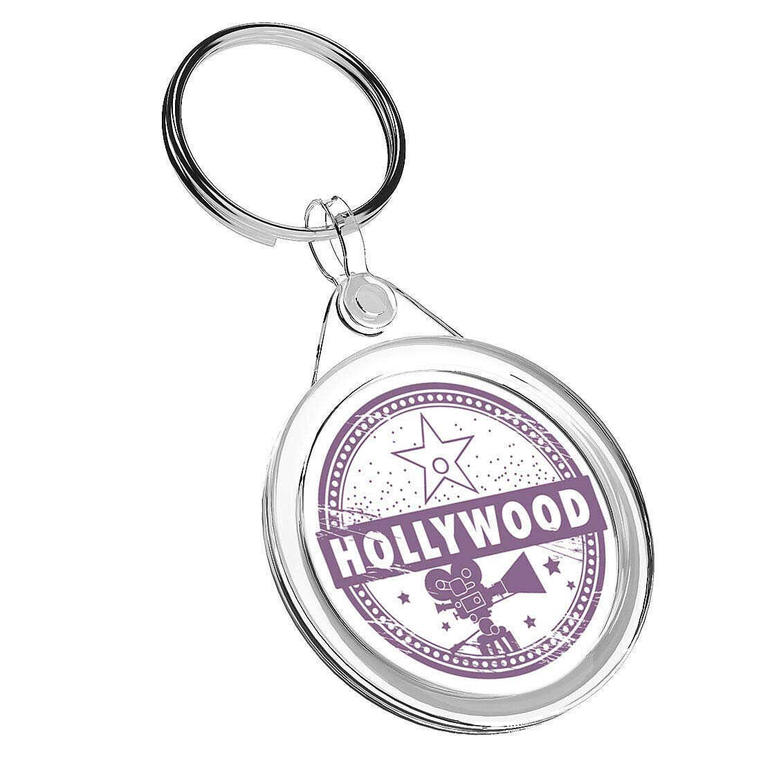 Destination Vinyl Keyrings 1 x Hollywood Shooting Camera - Keyring IR02 Mum Dad Kids Birthday #10467