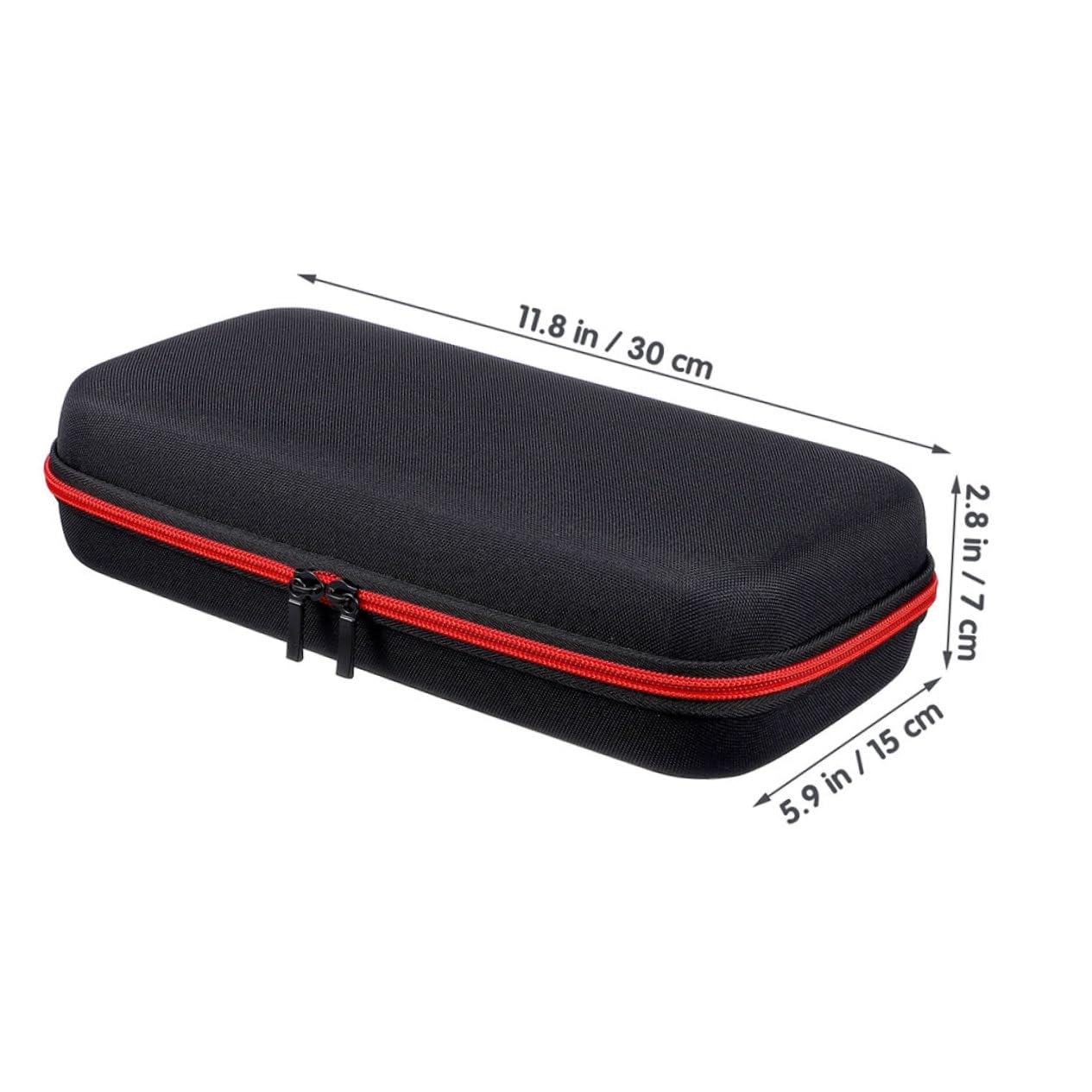 Kisangel 2pièces Étui de Rangement pour Microphone Portable Sac de Transport avec Fermeture Éclair Lot pour Micro à Main
