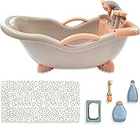 Vista 14 de JC Toys - Cuna mecedora y accesorios para muñeca, perfectos para pequeños