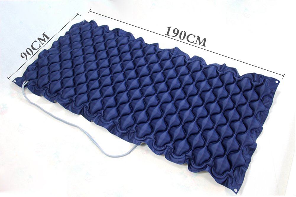 Colchón antiescaras con Colchón antiescaras con presión alternante especial reduce la presión y el dolor Alta calidad y fiabilidad 187 * 90 * 7CM