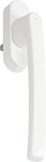 Roto Original Line Griff Patio Z mit Logo, Farbe Verkehrsweiß, Stiftlänge 35 mm, TS7442, 25 x 3.6 x 6.7