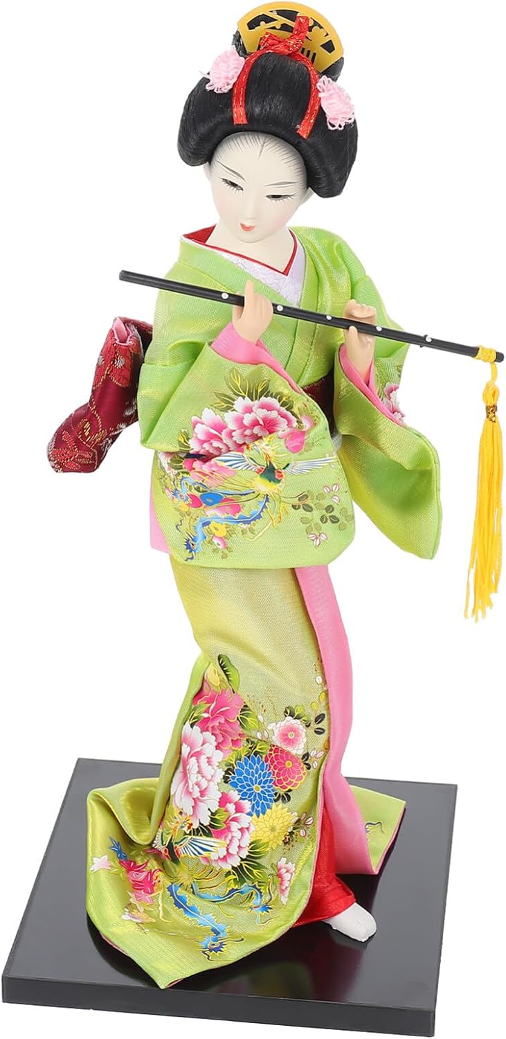 STOBOK 12 Inch Japanese Geisha Doll Creative Geisha Doll