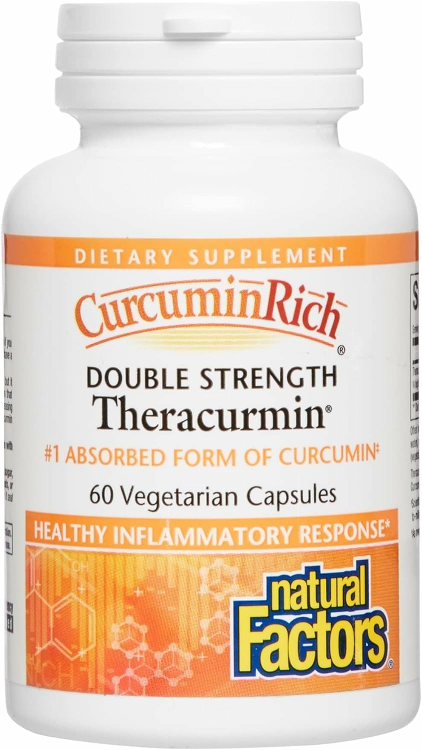 Natural Factors CurcuminRich Theracurmin 60 mg