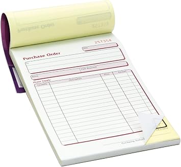 Pukka Pad, NCR Duplicate Purchase Order Book 137 x 203mm