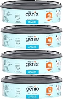 Diaper Genie Disposal System Refills, 240 Count (Pack of 4)