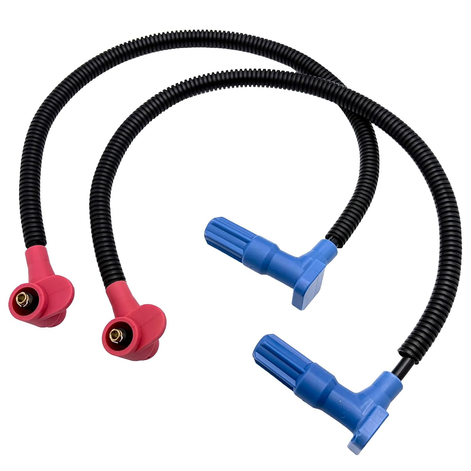 2 PCS Spark Plug Wires Compatible with Polaris Ranger 1000/Crew/Pro XD, 22.5 Inch Spark Plug Wires Replacement for 4018016, 2211851, 4081913