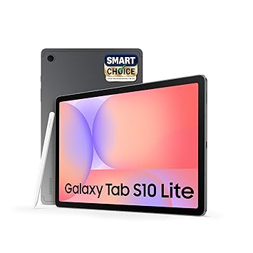 Samsung Galaxy Tab S10 Lite with AI [Smartchoice], S Pen in-Box, 27.7 cm (10.9 Inch) Display, Object Eraser, 90Hz Refresh Rate, IP42 Rating, 6GB RAM, 128GB Storage, Wi-Fi Tablet, Gray