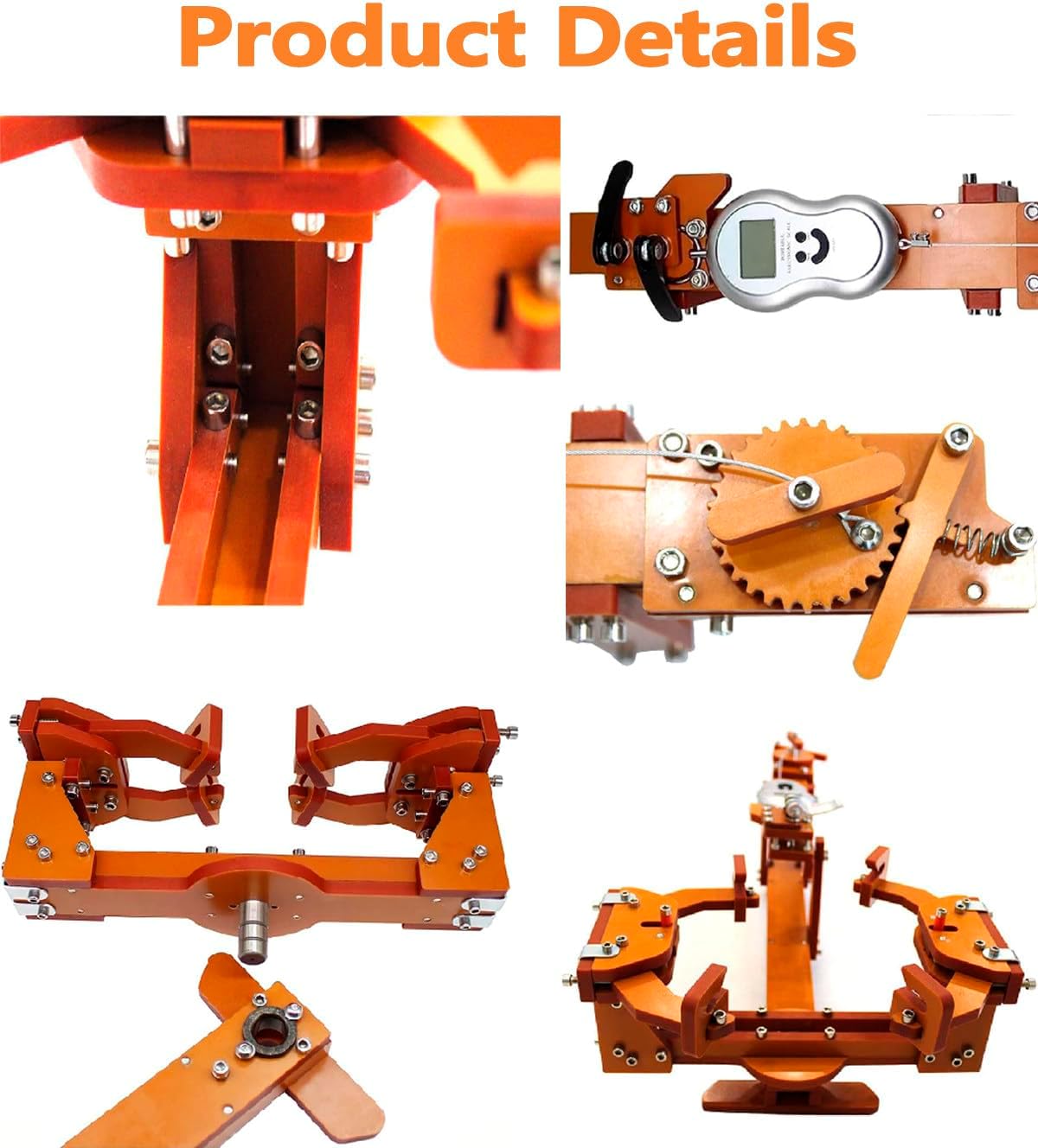 DIY Racket Frame Threading Machine, Badminton Racket stringing Machine, 6 Point Fixed 60 lb Badminton Racket stringing Machine/Digital Display