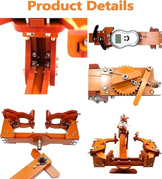 Badminton Racket String Machine,6 Point Fixed String Machine,Digital Display,Easy Operation,for Tennis Rackets