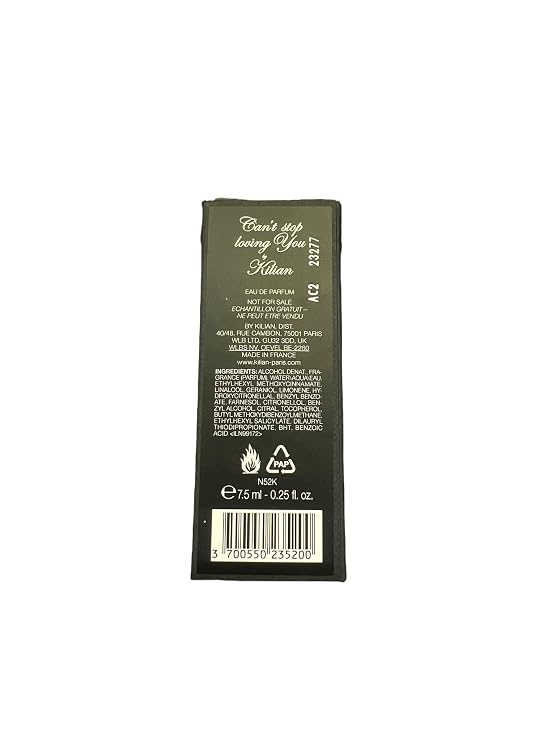 Kilian Can't stop loving you EUA de Parfum Travel size 7.5ml, 0.25 Fl Oz (Pack of 1)