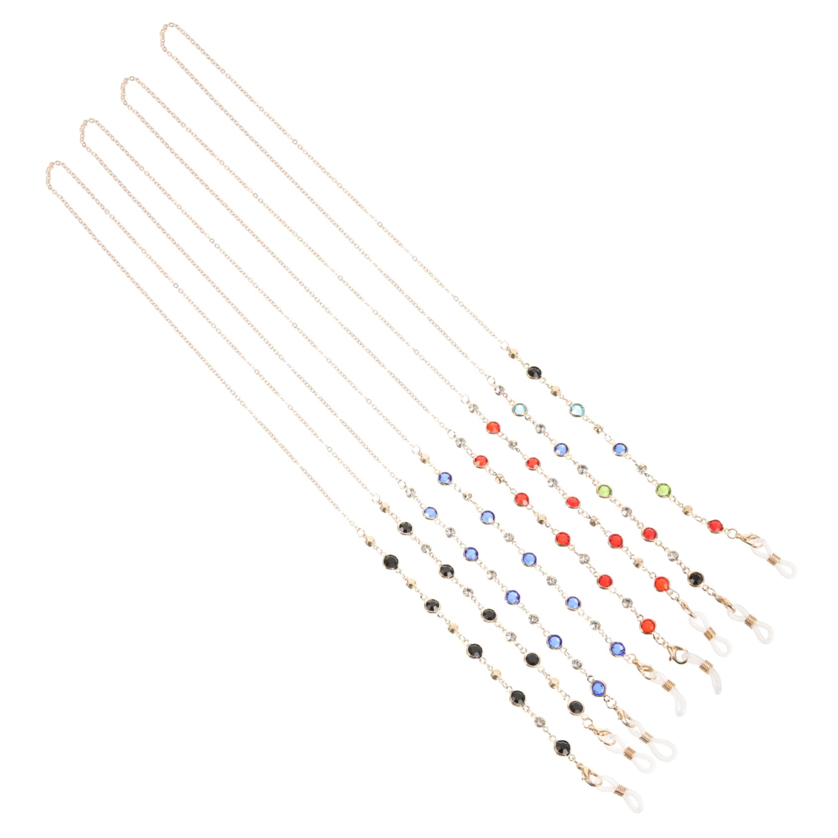 Healvian Conformado Gafas De Sol Cadena De Anteojos Con Cuentas Correas De Anteo Cadena De Gafas Correa De Gafas Correas Para Gafas Accesorios Para Gafas Aleación