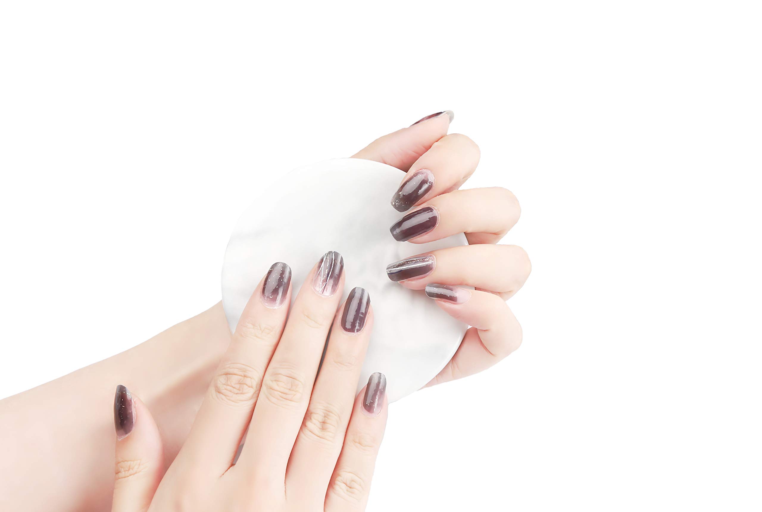 LIHI Color Lab EXTRE Adhesion 22PCS Nail Art Transfer Decals Sticker DIY Nail Polish Strips,Nail Wraps, 100% Real Nail Polish Applique for Manicure, Wedding, Party, Shopping, Travelling, S00963 Relic