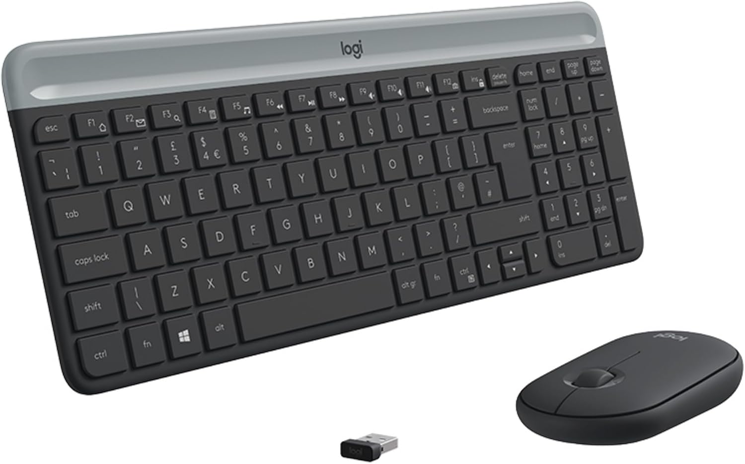 Logitech Slim WRLS Keyboard Mouse Combo, W128232248