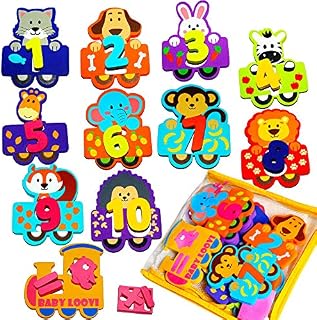Foam Bath Toys - 100% Non-Toxic Bathtub Numbers - Best Baby Bath Toy
