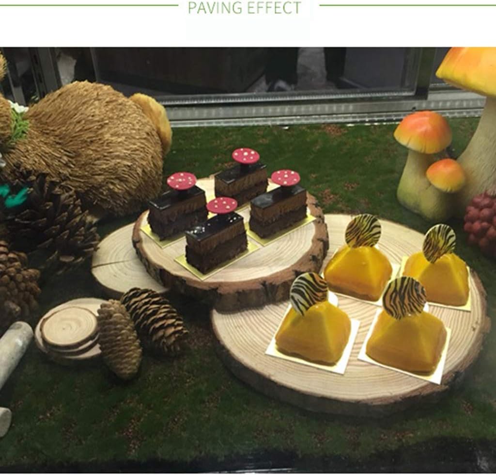 Artificial Grass Turf, Fake Moss Grass Rug, Outdoor Carpet Simulation P ts Decor Green (Color)