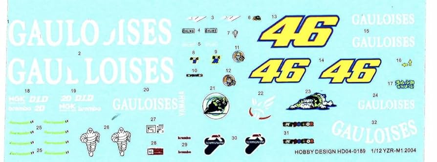 Amazon | ホビーデザイン HOBBY DESIGN 1/12 ヤマハ YZR-M1 モト