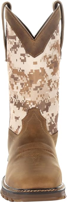 Durango mens Durango Maverick XpTM Steel Toe Waterproof Western Work Boot