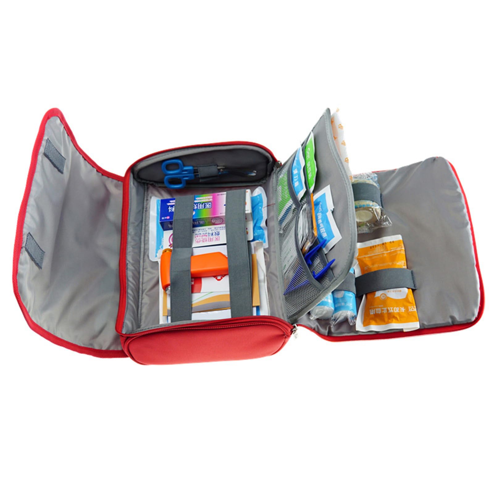 Borsa per traumi di emergenza, vuota, piccola, kit di pronto soccorso, borsa medica di primo soccorso per casa, campeggio, escursionismo, auto, ogni emergenza