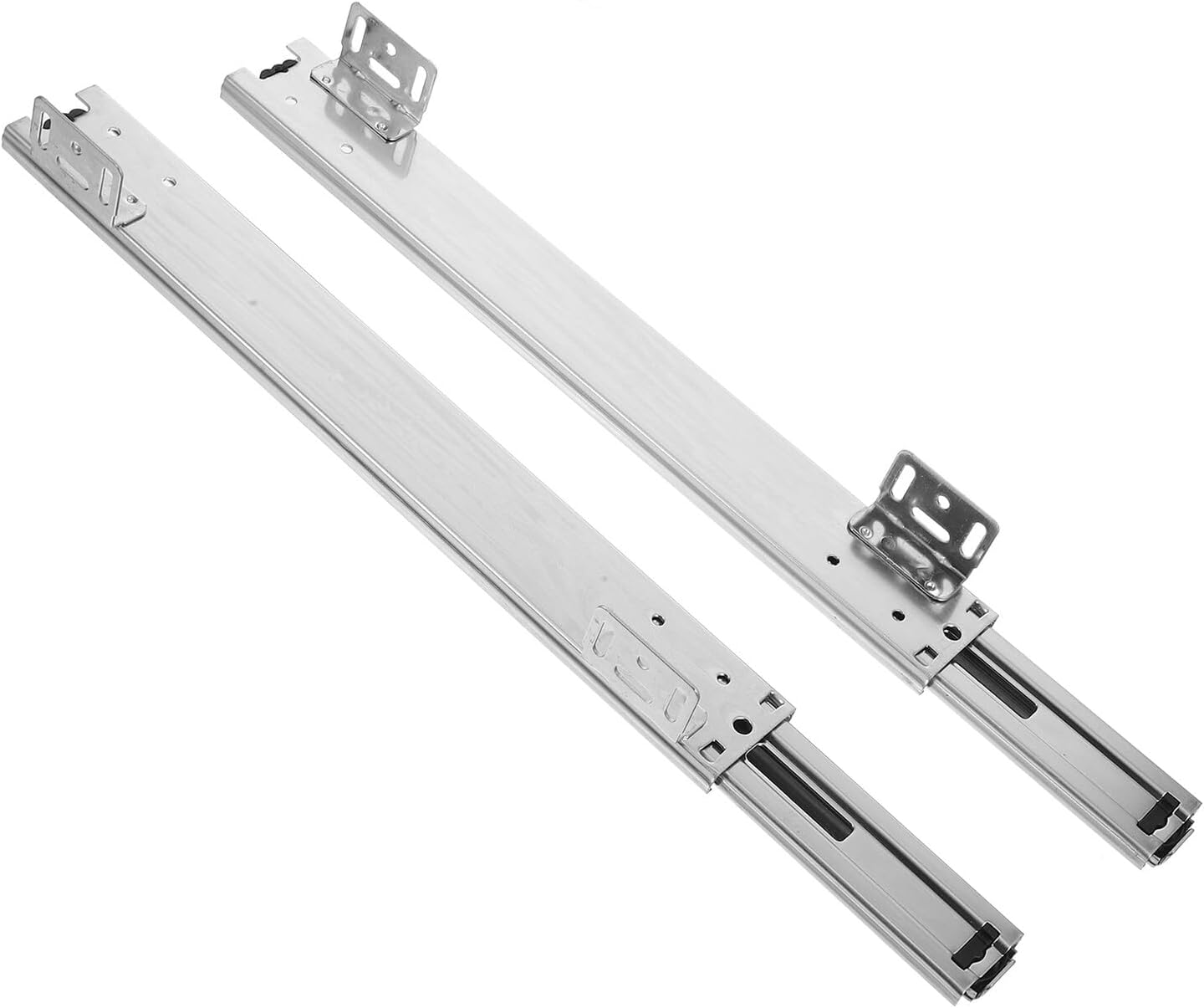 Kitchen Drawer Slides 14 Inch Under Mount Heavy Duty Drawer Glides 45mm Wide Rails for Cabinet Storage and Replacement Parts