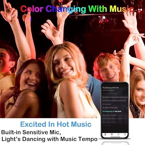 Miniatura 4 de Paneles de luz LED inteligentes modulares táctiles luces hexagonales de pared de panal con control de aplicación, 16 millones de colores y