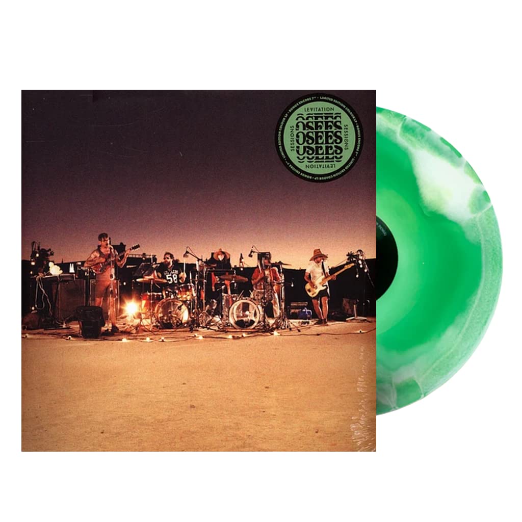 Levitation Sessions - Exclusive Limited Edition Green & White Merge Colored Vinyl LP + 7"