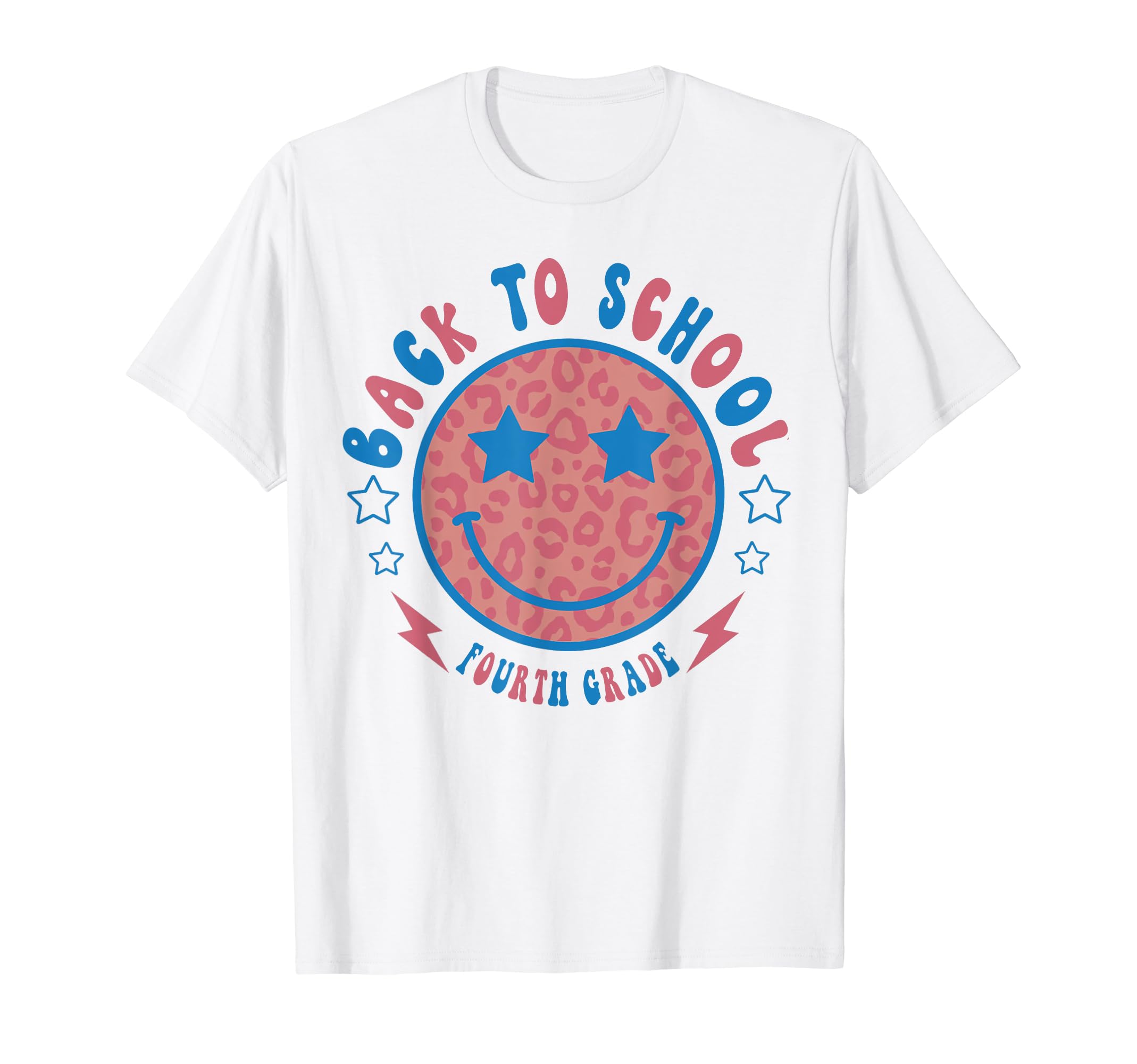 Hello Back To Shool Fourth Grade Smile Groovy 4nd Grade T-Shirt
